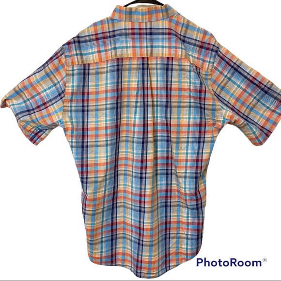 Peter Millar Short Sleeved Casual Button down Size: Large - Picture 2 of 6